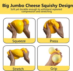 Factory-direct Supply Cross-border E-commerce BestsellerOversized Squishy Toy (Rubber) Quick <b>Rebound</b> Soft Slow - Product Image 4