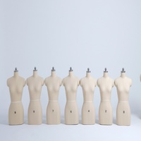 Mannequin de couture haut de gamme pour femme, en mousse PU, avec tête et bras, pour adultes