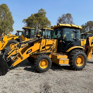 Chargeuse-pelleteuse d'occasion CAT 420F à quatre roues motrices, chargeuse hydraulique multifonctionnelle, excavatrice en stock - Product Image 4