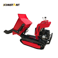 Certification CE tracteur hydraulique chargeur camion mini dumper pour ferme usage domestique chenille chargeur moteur nouveau utilisé