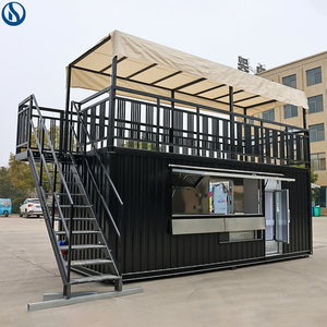 Boutique <span class=keywords><strong>de</strong></span> café en conteneur à double étage, boutique en conteneur, café en conteneur, bâtiment en conteneur, prix d'un magasin en conteneur maritime - Product Image 3