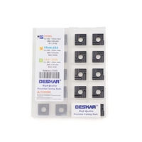 DESKAR SNMG120408R-S LF9218 Outil de tournage pour tour, nouvelle plaquette en carbure de tungstène
