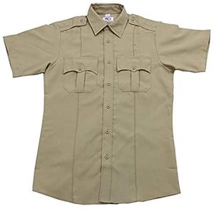 100% Polyester Short Sleeve <strong>Uniform</strong> Shirt Wholesale Security <strong>Prison</strong> Guard Officer <strong>Uniform</strong> Shirts for Men - Product Image 5