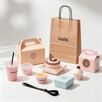 Boîtes en papier personnalisées avec logo imprimé et fenêtre, emballage de luxe en carton pour gâteaux, biscuits, pâtisseries, desserts