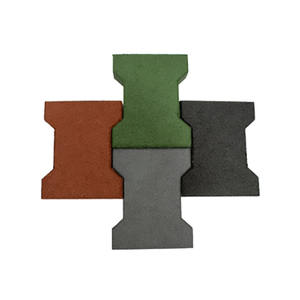 Ofertas Increíbles: Pavimentos de Caucho en Forma de Hueso de Perro de Alta Calidad, Grado Industrial, Diseño de Encaje Fácil, Antideslizantes - Product Image 1