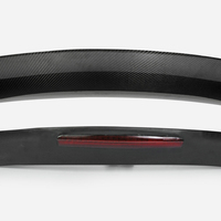 Aile arrière double pont style AM en carbone et fibre de verre EPR avec feux de freinage pour Nissan 370Z Z34 à partir de 2009