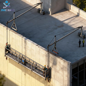 Canastilla Eléctrica Galvanizada para Construcción ZLP630/800/1000 Plataforma Suspendida Grúa - Product Image 4