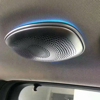 Untuk mercedes-benz S Class W222 S400 S500 lampu suasana Speaker bercahaya atap belakang langit-langit mobil 64 warna kondisi baru