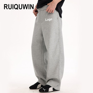 <span class=keywords><strong>Pantaloni</strong></span> Essenziali da <span class=keywords><strong>Uomo</strong></span> RUIQUWIN, Traspiranti, <span class=keywords><strong>Oversize</strong></span>, Casual, a Vita Alta, Tinta Unita, per Uso Quotidiano - Product Image 1