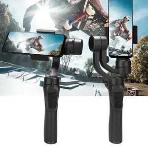 Oem Logo Stabilisator Link einstellbar 3 Achsen Auto Face Tracking Videokamera Smartphone Mobile Gimbal Stabilisator