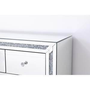 Modern Mirrored Crystal 7 Drawer <strong>Nightstand</strong> Beside Table <strong>Mirror</strong> Sideboard Chest Glass Cabinet for Home Hotel Furniture - Product Image 4