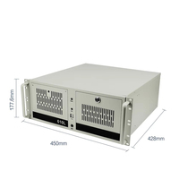 Serveur en rack 4U avec processeur Core I3 4160, ordinateur cloud pour le streaming et les centres de données