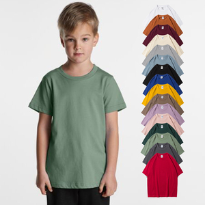 T-shirt pour enfants Robe unie à sublimation vierge avec impression personnalisée T-shirt court à manches courtes <span class=keywords><strong>Dolce</strong></span> <span class=keywords><strong>Vita</strong></span> pour enfants - Product Image 3
