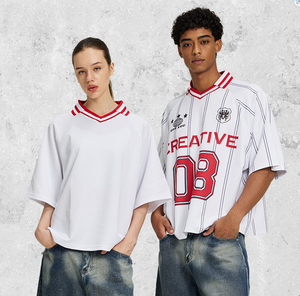 เสื้อเชิ้ตทรงบ็อกซี่แขนสั้นผ้าสแปนเด็กซ์/คอตตอนถักแบบสั่งทำพิเศษสำหรับผู้ชาย พิมพ์โลโก้ แห้งเร็ว มีกระเป๋า |   โรงงานขายตรงแบบสบายๆ - Product Image 3