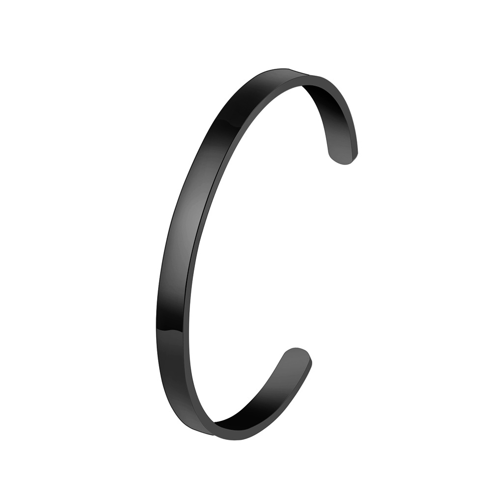 6mm black for men