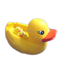 Canard géant en caoutchouc de 30cm, grand canard en caoutchouc pour la décoration de piscine, canard flottant et sonore, grande taille