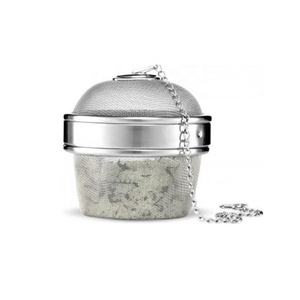 Infuseur à thé vert en acier inoxydable <span class=keywords><strong>de</strong></span> 3,5 pouces pour le bain, boule à épices, infuseur à herbes - Product Image 1