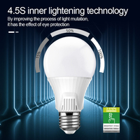 Échantillon gratuit Ampoule LED de haute qualité 220v E27 Ampoule LED bon marché A60 9w Haut Lumen Intelligente Délai 4,6 secondes Ampoule LED