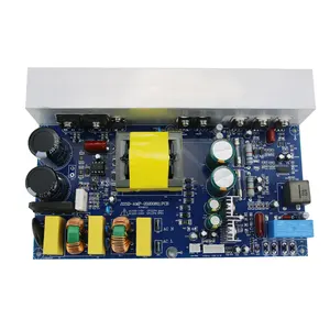 Amplificador de potência de 1000 W, placa de áudio classe D, amplificador de som digital mono, amplificador de alto-falante com interruptor, fonte de alimentação, Home Theater