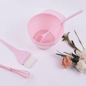 Ciotole di miscelazione di colore rosa spazzola per capelli all'ingrosso Kit tintoria per capelli - Product Image 4