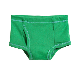 IBaifei OEM Culotte en coton pour enfants garçons Slip doux et respirant Sous-vêtements pour tout-petits Culotte en bambou Soft Baby Boys Culotte en coton biologique - Product Image 1