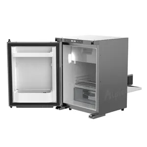 Alpicool CR65 12 В 24 В постоянного тока встроенный Автомобильный холодильник портативные морозильники Кемпинг холодильники цифровой дисплей управление RV фургон холодильник