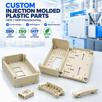 Services de moulage par injection de boîtiers en plastique personnalisés de précision pour cartes PCB, boîtiers électroniques OEM pour applications de contrôle de capteurs sur cartes PCB