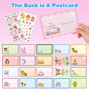 Kit d'art à gratter Magique Arc-en-ciel à presser, Ensemble <span class=keywords><strong>de</strong></span> <span class=keywords><strong>peinture</strong></span> créative avec raclette, Cartes postales DIY, Ensemble d'œuvres d'art en papier à gratter dessinées à la main pour enfants - Product Image 6