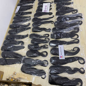 Lucky — perruque lisse de couleur naturelle de 24 pouces, cheveux vierges péruviens crus de couleur naturelle, 4*4 5*5 6*6 7x7 - Product Image 6