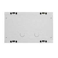 Baie de serveur murale assemblée 9U 19 pouces SCZT pour centre de données, porte en verre trempé, protection IP20, gris RAL7035, 6U SPCC