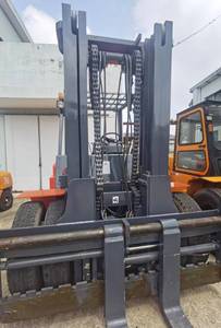 Carretilla elevadora HELI CPCD100 usada, carretilla elevadora diésel de 10 toneladas a precio de venta en Shanghái - Product Image 3