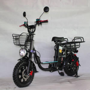 Минако, прямая продажа, Электрический грузовой велосипед с двумя батареями, 60 В, 20 А · ч, 16*3,0, зимняя шина v8pro, курьерская доставка - Product Image 1