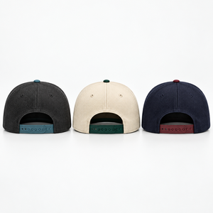 หมวกแก๊ปวิ่งลายดอกไม้สองสี หมวกดันดี้ปักลายตัวอักษร 3 มิติแบบกำหนดเอง หมวก Snapback สำหรับผู้ใหญ่ทุกเพศ - Product Image 5
