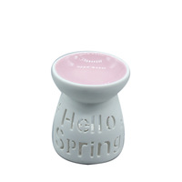 Brûleur d'aromathérapie silencieux, lampe à huile essentielle, diffuseur de parfum en céramique pour la maison, modèle Y20628 Dehua, cadeaux de Noël