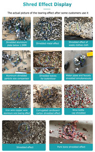OCEAN Triturador De Pneu Madera Broyeur de ferraille métallique industrielle Broyeur de plastique d'<span class=keywords><strong>occasion</strong></span> - Product Image 6