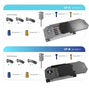Cuerpo de escaneo profesional de aleación de titanio de alta resolución para implantes dentales sin dientes, para trabajos de impresión digital de arco completo - Product Image 4
