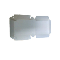 Boîte à gâteau jetable personnalisée imprimée avec dorure à chaud, pelliculage mat, gaufrage et effets de brillance, conception de boîte plate sans colle