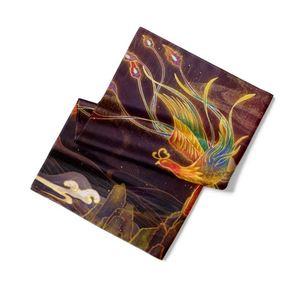 Pañuelo de Seda para la Cabeza, Uso Versátil para Peinados con Trenzas, Moños o Cabello Suelto, Realza los Peinados con Color y Elegancia para Cualquier Ocasión - Product Image 1