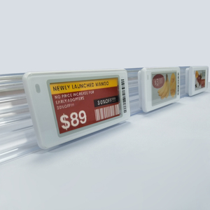Étiquette de prix électronique de 2,13 pouces, étiquette de rayon électronique NFC, étiquette de rayon IoT, étiquette de rayon sans fil Wi-Fi NFC ESL pour détaillant, épicerie - Product Image 1