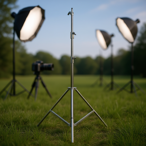Trípode de Acero Inoxidable Db Sh 2.8M, Soporte Flexible para Iluminación Fotográfica con Bloqueo de Perilla, 3 Secciones en las Patas - Product Image 2