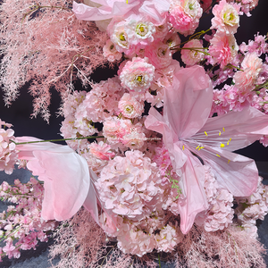 Handmade xếp li cửa sổ hiển thị hoa nghệ thuật cho đám cưới Backdrop trang trí với đẹp Giấy Thủ Công - Product Image 4