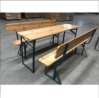 En solde, prix avantageux, sièges de pub, mobilier de jardin extérieur, ensemble table et banc à bière portable pour l'extérieur