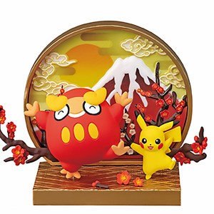 Authentique Re-Ment Pokémon Wano <span class=keywords><strong>Mado</strong></span> Diorama de fenêtre japonais, ensemble complet de 6 pièces, figurines miniatures de paysage traditionnel, boîte mystère, décoration, cadeau - Product Image 2