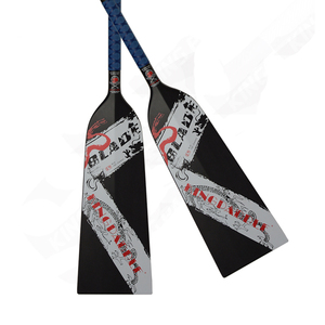 Bán buôn tùy chỉnh nhà máy chuyên nghiệp idbf hiệu suất cao siêu mỏng lưỡi ánh sáng dihedral sợi carbon rồng thuyền mái chèo - Product Image 2
