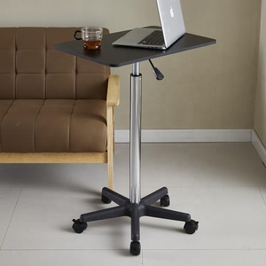 Pulleys Move <strong>Small</strong> Table Can Be Raised and Lowered <strong>Small</strong> Bed Standing <strong>Work</strong> Table Side Table Laptop Office <strong>Desk</strong> - Product Image 2