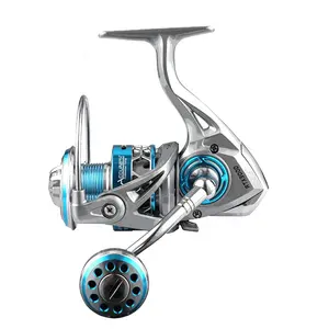 All Metal Spinning Fishing Reels Lightweight Body Aluminum Spool Fishing Spinning Reels Fishing Accessories Bait Casting Reels