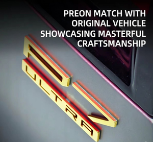 Para Xiaopeng P7, Edición Limitada con Logotipo Dorado, Accesorios Automotrices Modificados con Logotipo Dorado Personalizado - Product Image 5