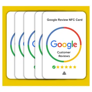 Carte NFC d'examen Google programmable personnalisée Code Qr N213 Cartes d'examen Google NFC