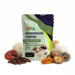 OEM ODM High Quality Mushroom Coffee Powder Immune Defense Energy Booster Enhance Recovery Contains Lions Mane Mushroom - Product Image 1