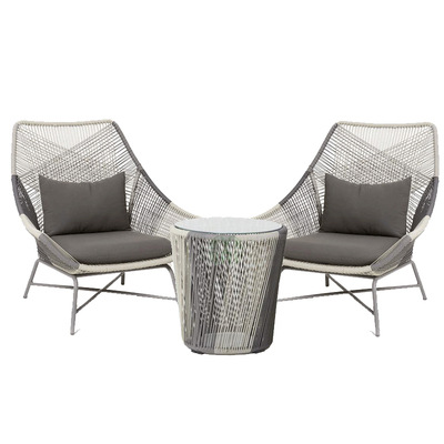 2 single chairs + small coffee table